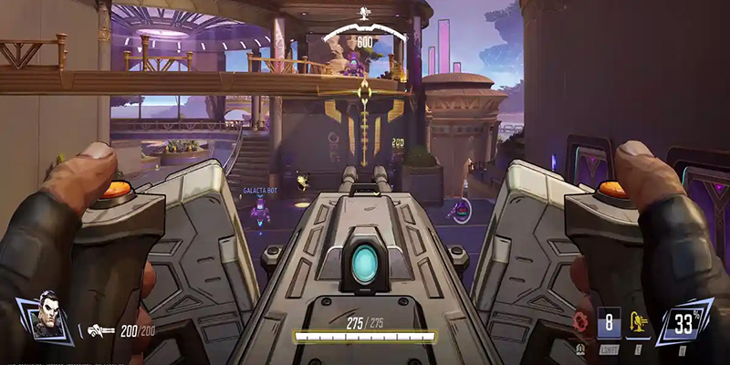 Punisher in mid-range combat