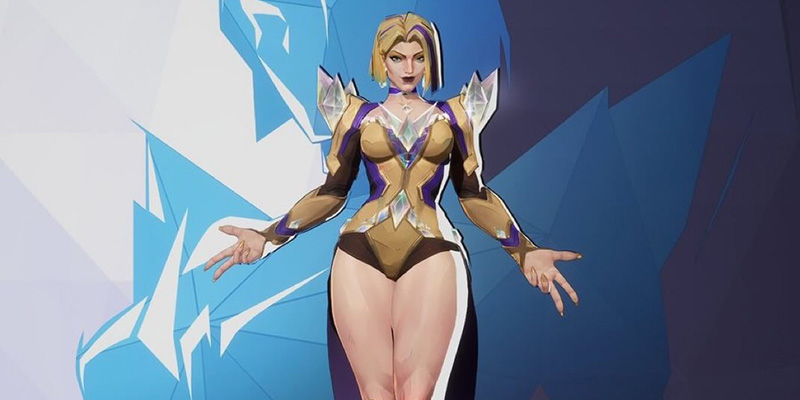 Golden Diamond Emma Frost Skin