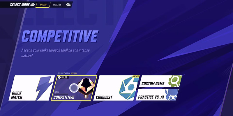 Marvel Rivals Ranked Mode Interface