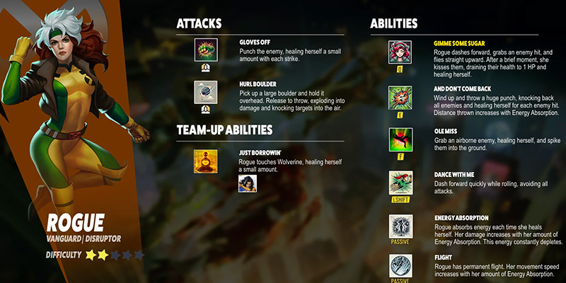 Rogue Abilities Overview
