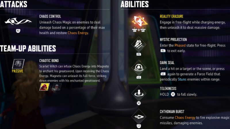 Scarlet Witch Abilities Showcase