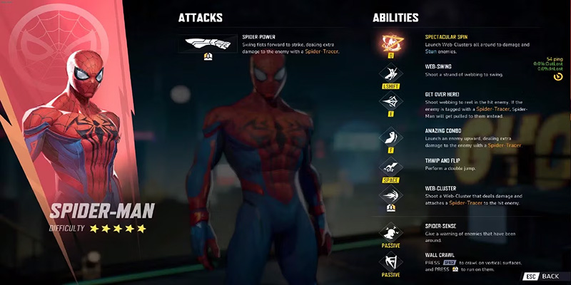 Spider-Man Abilities