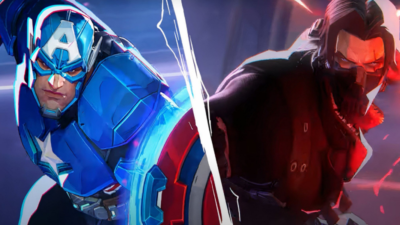Captain America and Winter Soldier team-up