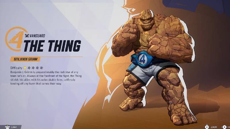 The Thing Character Portrait