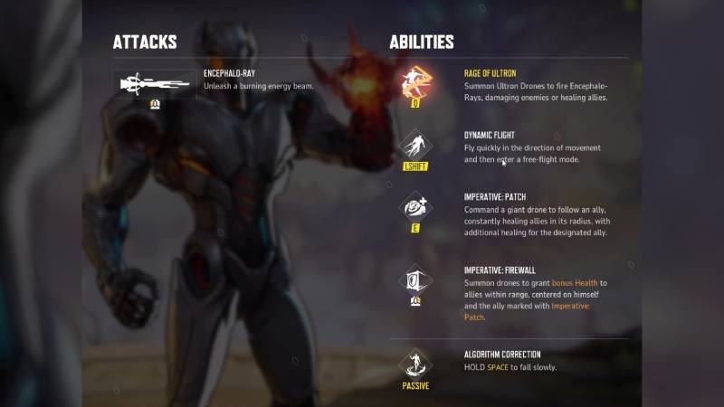Ultron Abilities Overview