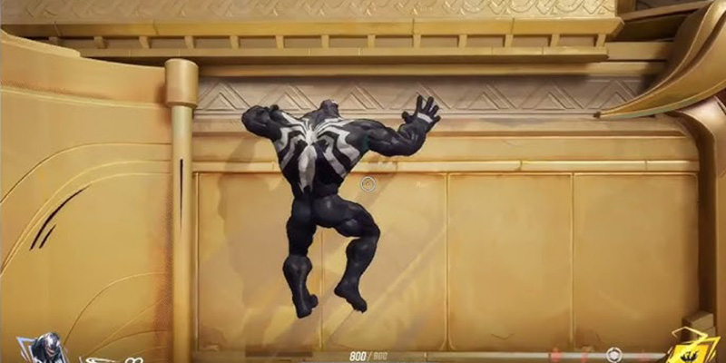 Venom wall-climbing