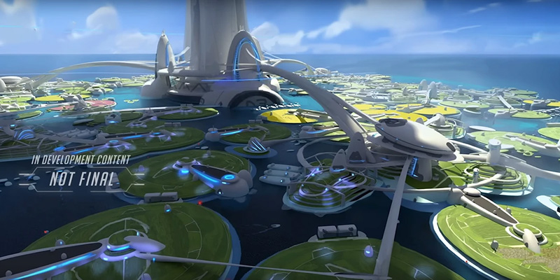 Atlantic Arcology Map Concept Art