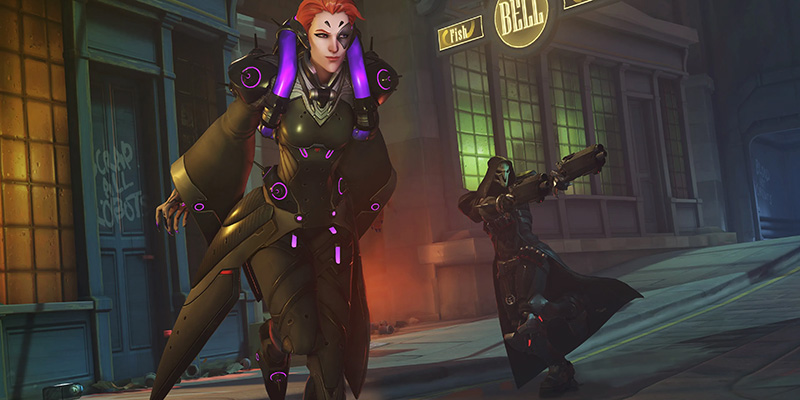 Moira synergizing with team composition