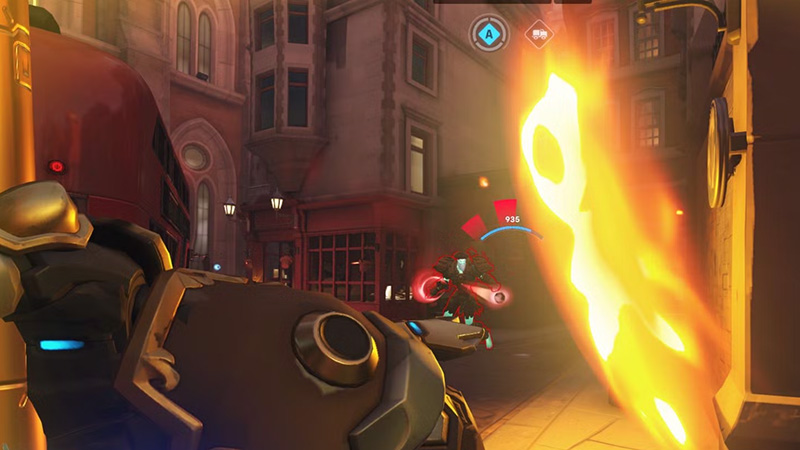 Reinhardt Fire Strike technique