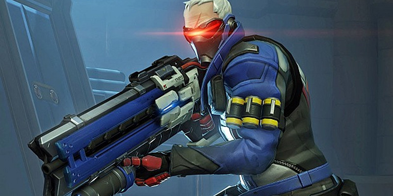 Soldier: 76 Tactical Visor Usage
