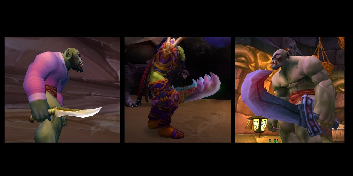 Essential weapon upgrades for leveling a Hardcore rogue from Stiletto to Dal'Rend's Twin Blades