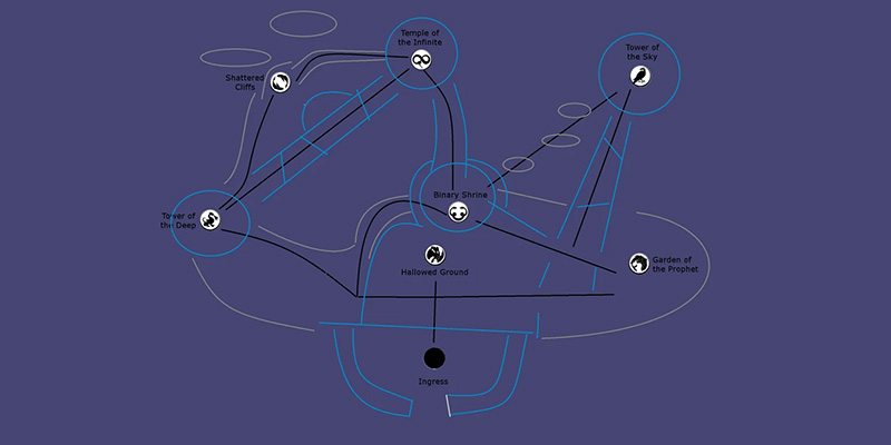 Shattered Throne Dungeon Map