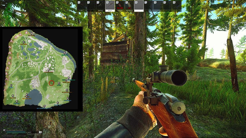 Jaeger's Camp Location