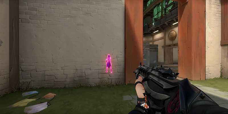 Fade's Haunt ability in action