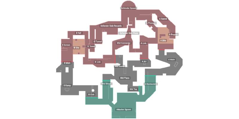 Pearl Map Callouts