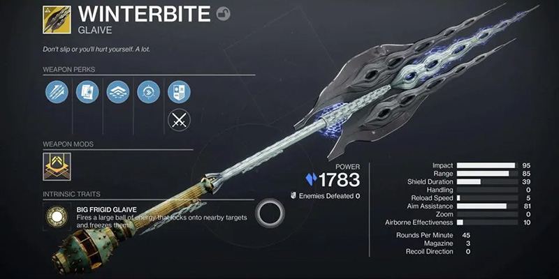 Winterbite Stats