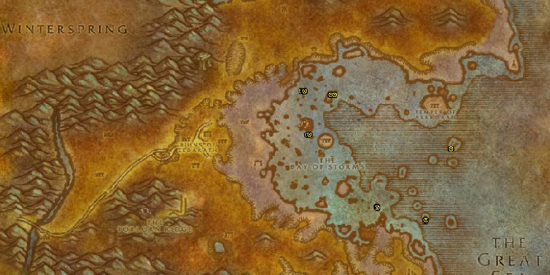 Azshara Globe of Water Farming Route