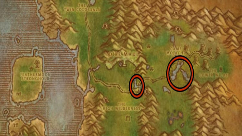 Feralas Ahi Location