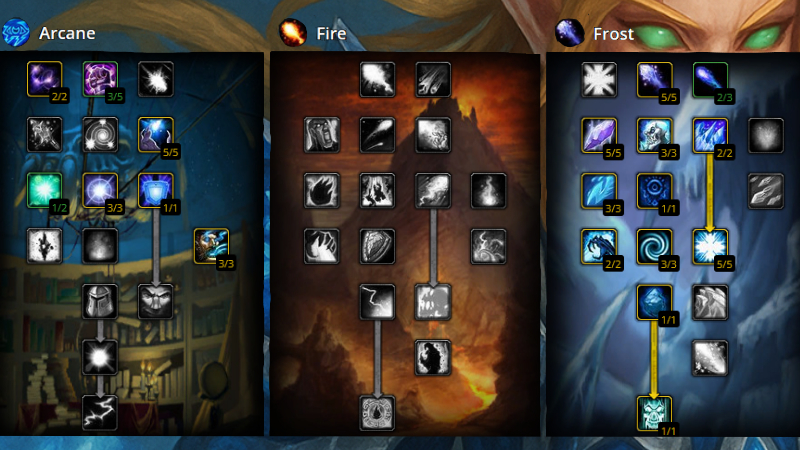 Frost Mage Talents