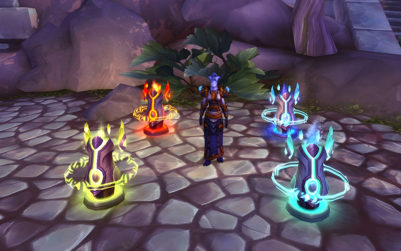Shaman with Totems