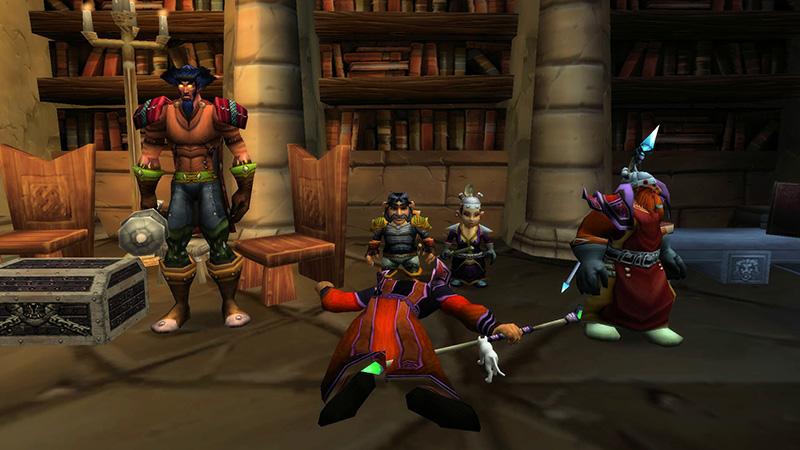 Mage with Illusionary Rod and SM gear