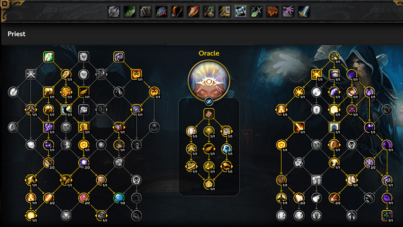 Talent Tree Progression
