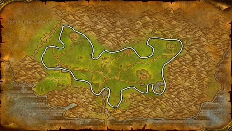 Arathi Highlands Herbalism Route