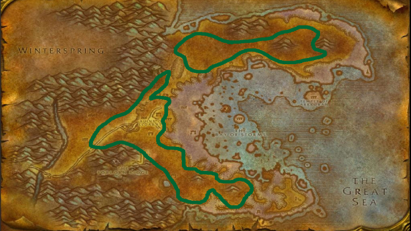 Azshara Herbalism Route