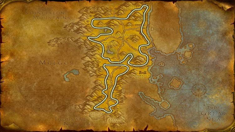 The Barrens Herbalism Route