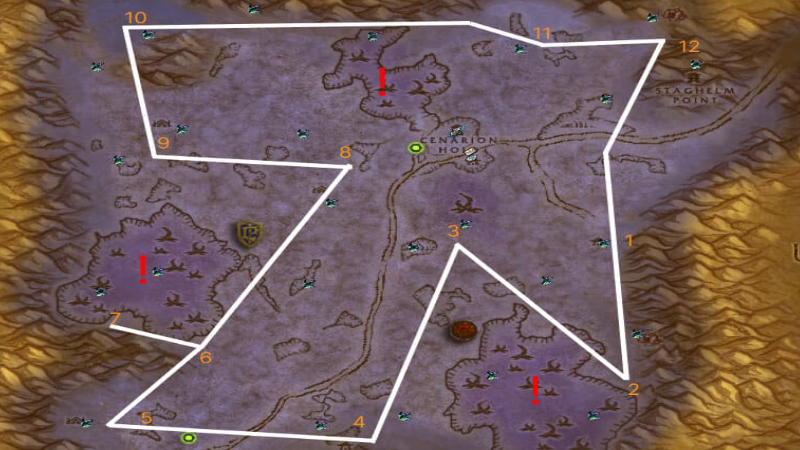 Silithus Black Lotus Route