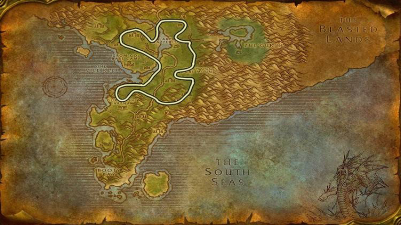 Stranglethorn Vale Herbalism Route