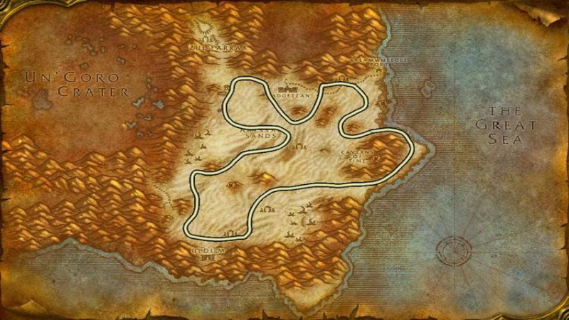 Tanaris Herbalism Route