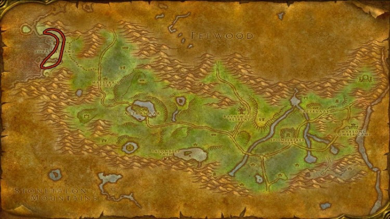 Ashenvale Lockpicking Route
