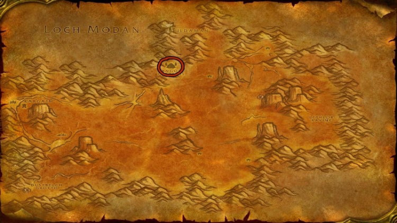 Badlands Lockpicking Route