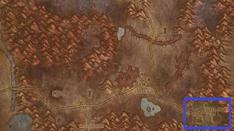 Eastern Plaguelands Lockpicking Route