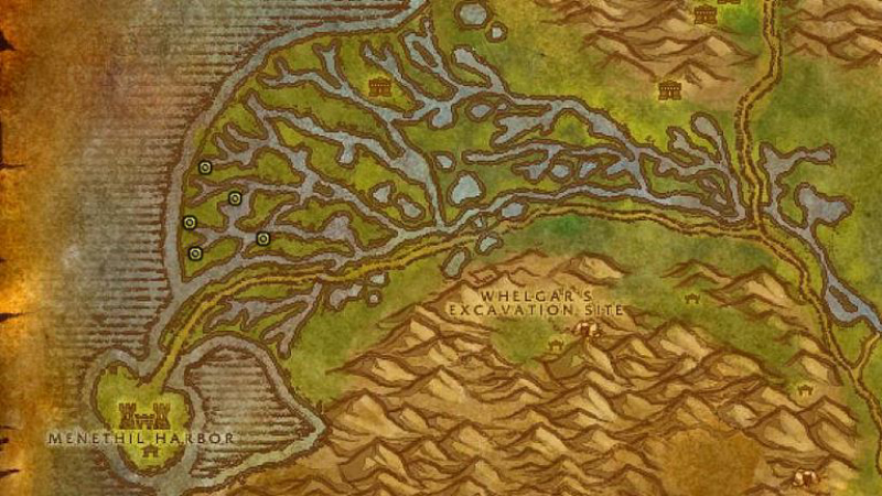 Wetlands Lockpicking Route