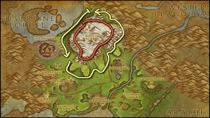 Hillsbrad Foothills Tin Mining Route