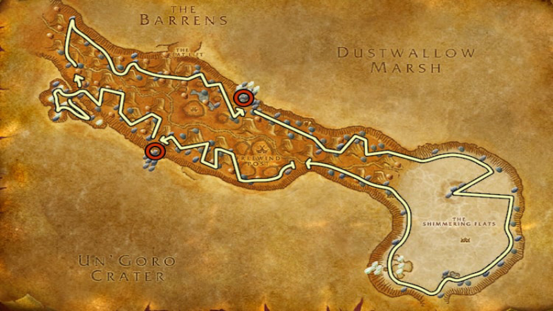 Thousand Needles Iron Mining Route